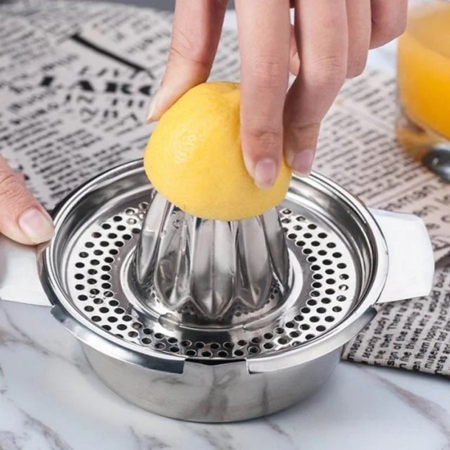 Citrus Juicer Bar - عصارة يدوية من الفولاذ المقاوم للصدأ