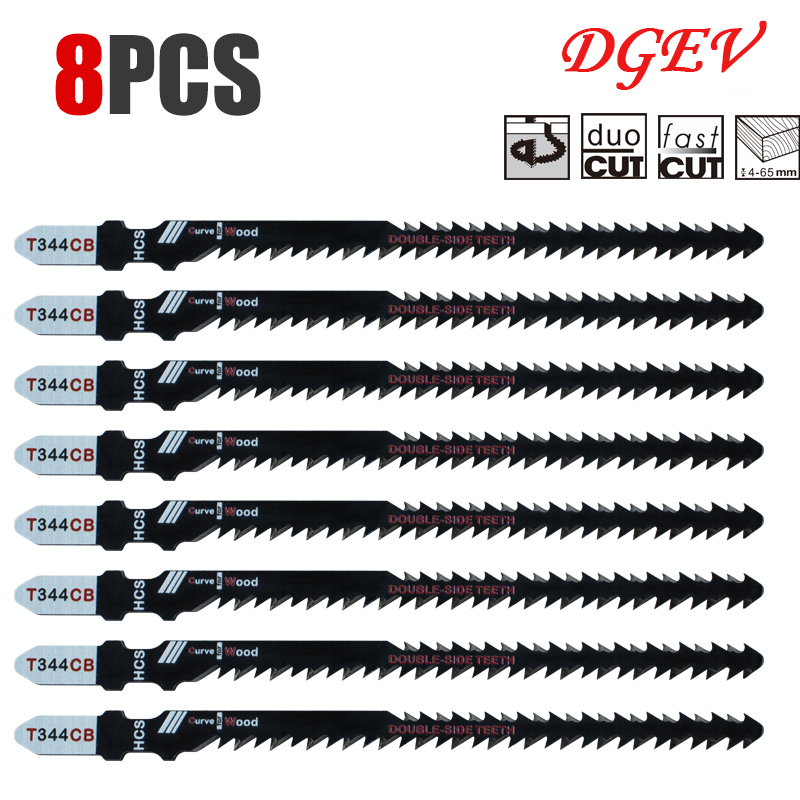 Jigger Double Sided - شفرات منشار مزدوجة الجوانب 4/8 قطع