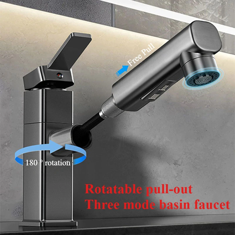 Home Bar Sink - سحب صنبور الحمام خلاط المياه الساخنة