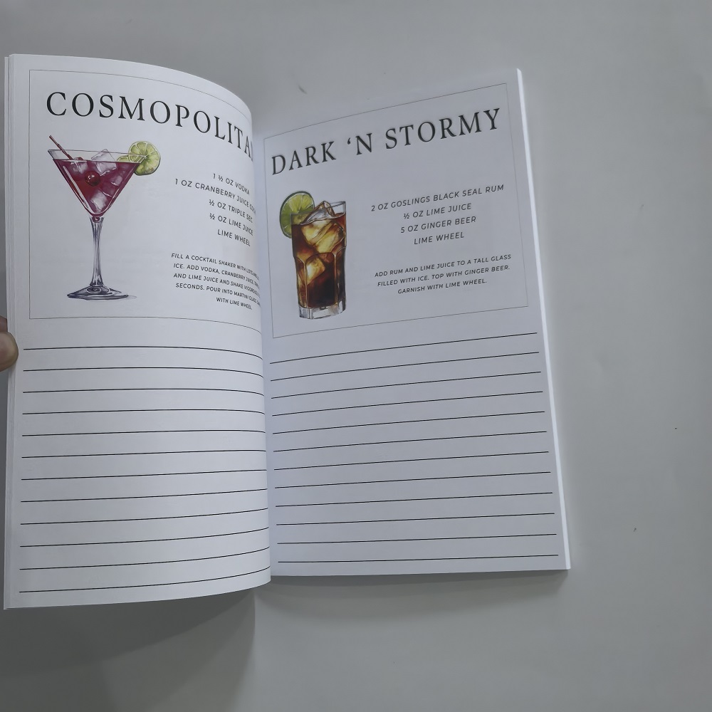 كتاب وصفات الكوكتيلات الكلاسيك - مراجعة Cocktail Recipe Book وسعره