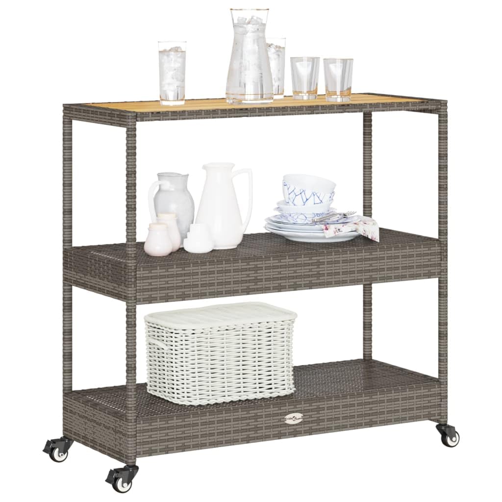 عربة بار خارجية بثلاث طبقات، ع - مراجعة Home Bar Shelves وسعره