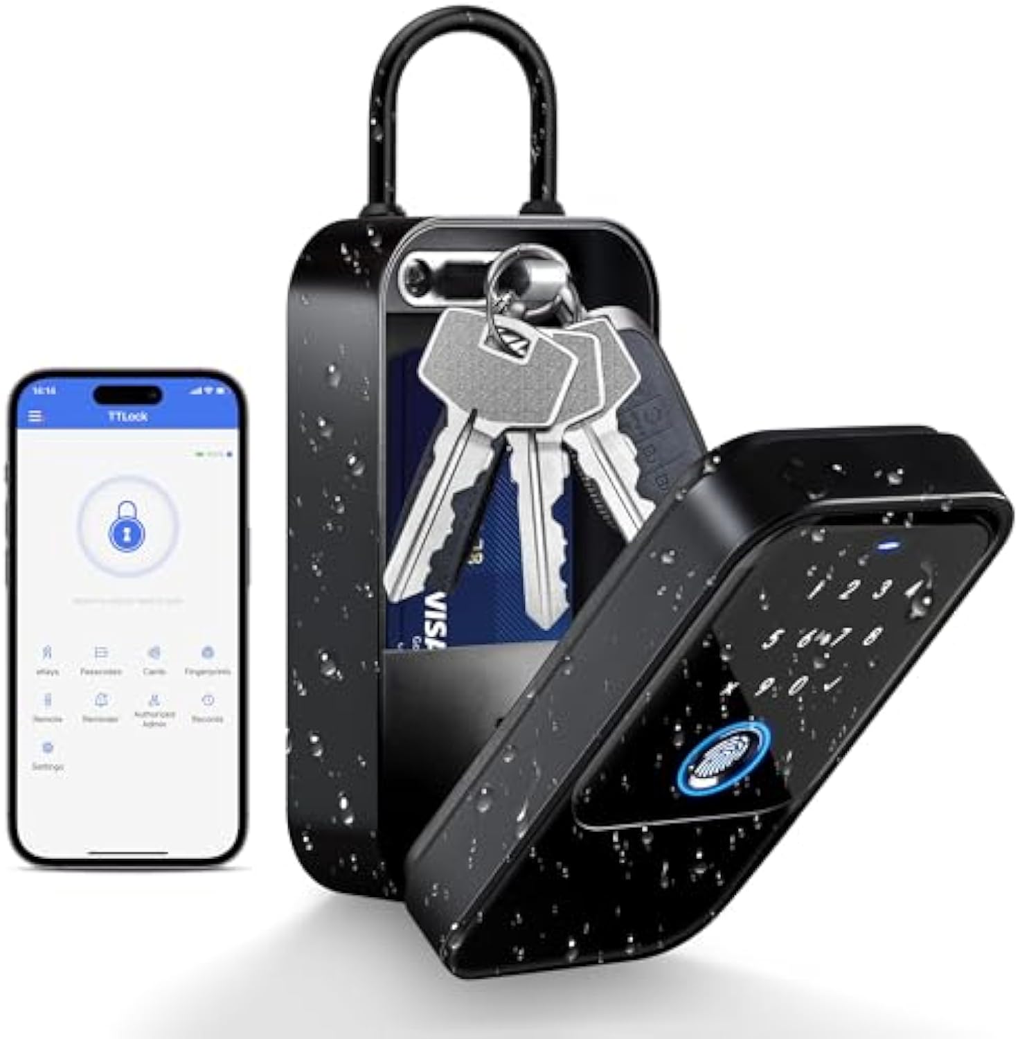 TTlock Smartkey اقفال الصناديق - مراجعة Home Bargains وسعره