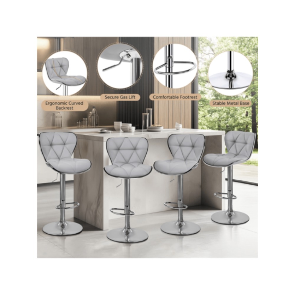 مجموعة من 2 كرسي بار قابل للتع - مراجعة Home Bar Stools وسعره