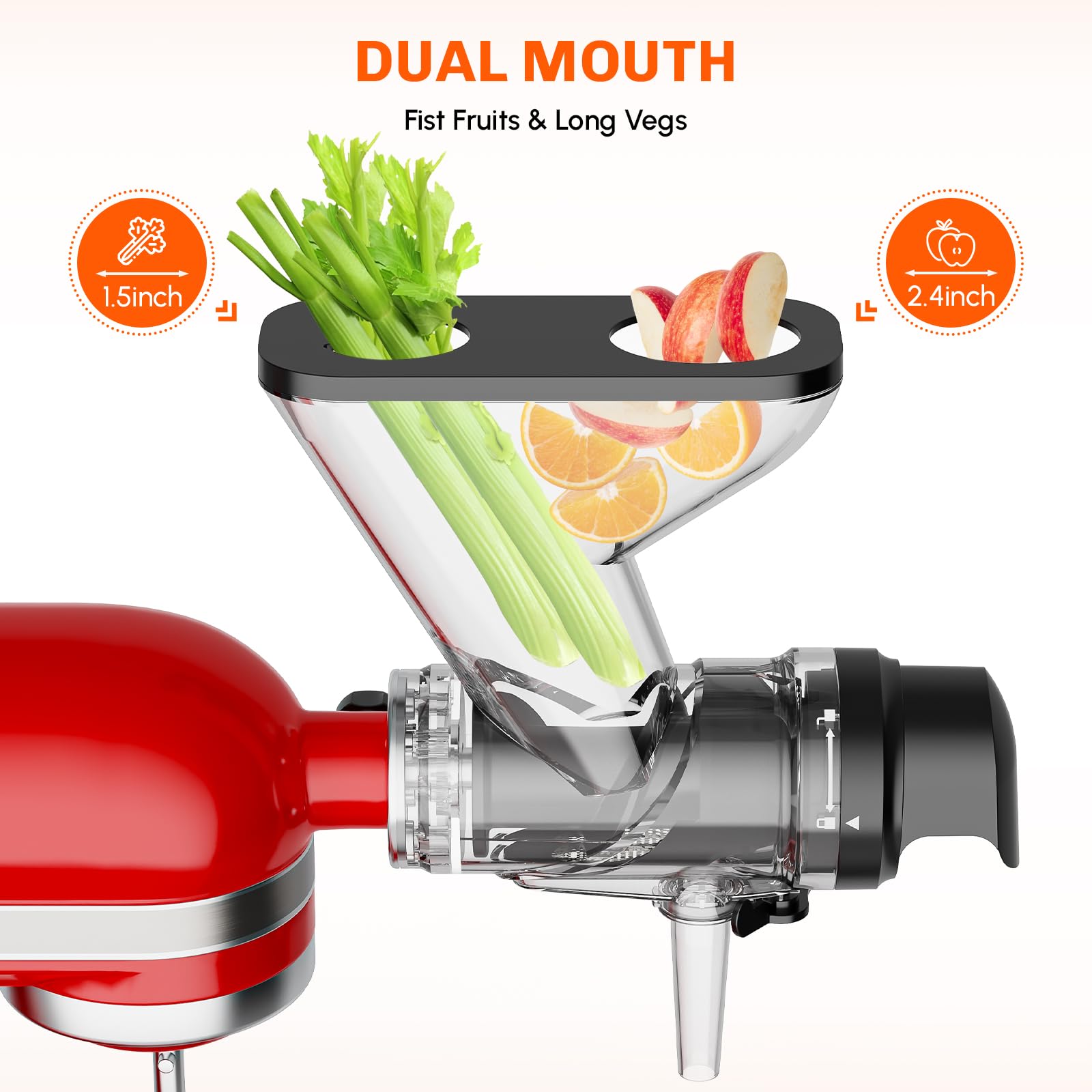 ملحق عصارة بالضغط البارد البطي - مراجعة Citrus Juicer Bar وسعره